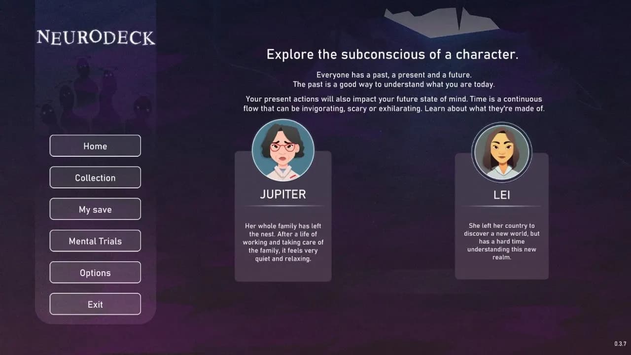 NEURODECK PSYCHOLOGICAL DECKBUILDER Steam — zrzut ekranu 2