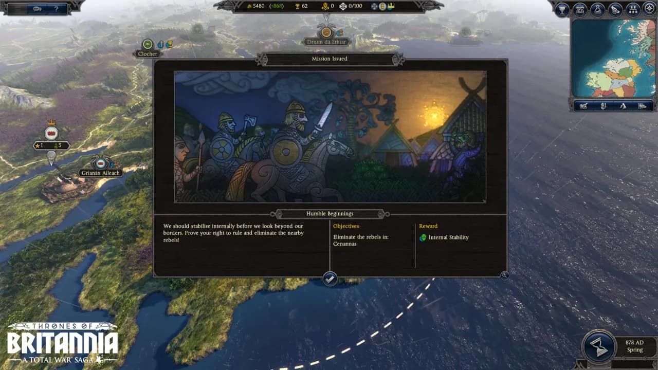 TOTAL WAR SAGA THRONES OF BRITANNIA Steam — zrzut ekranu 4
