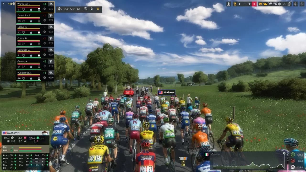 PRO CYCLING MANAGER 2019 Steam — zrzut ekranu 1 z 5