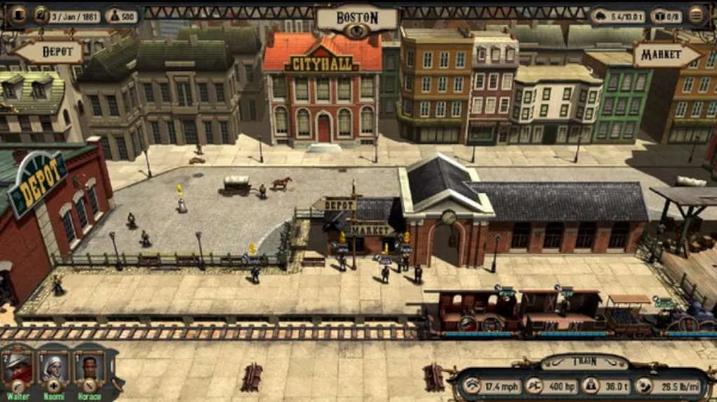 BOUNTY TRAIN TRAINIUM EDITION Steam — zrzut ekranu 3