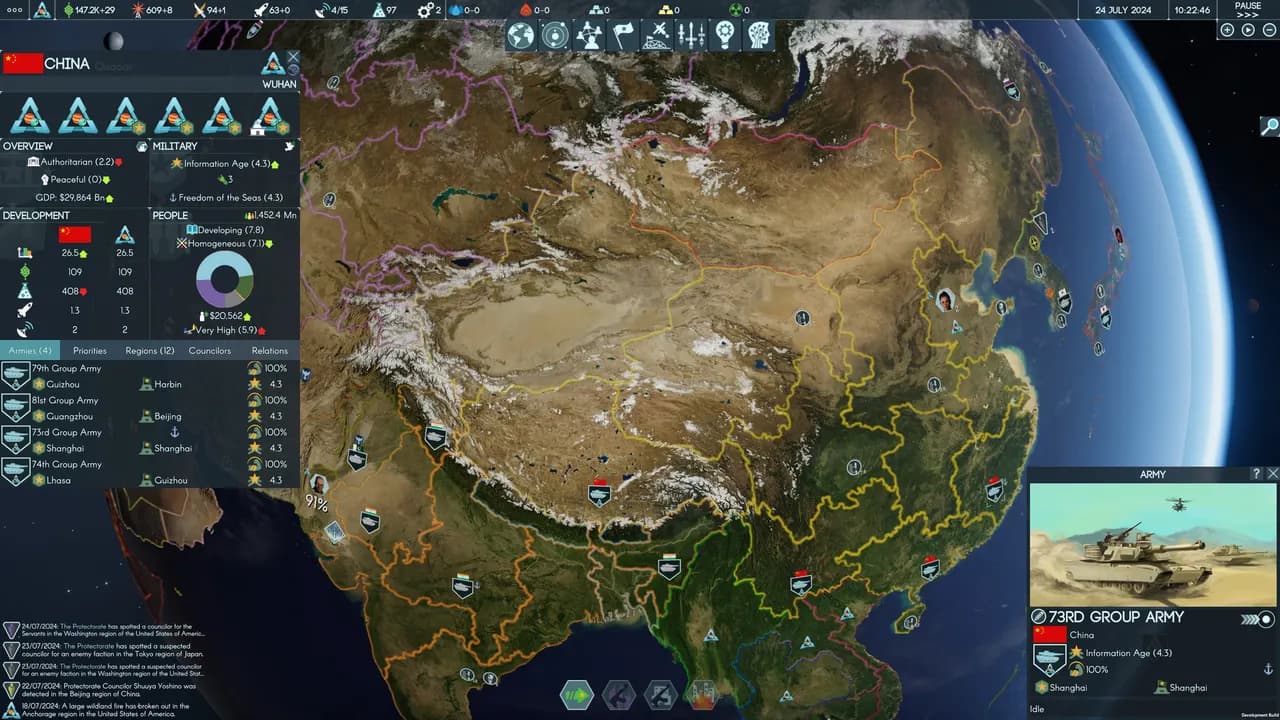 TERRA INVICTA Steam KLUCZ — zrzut ekranu 1 z 6