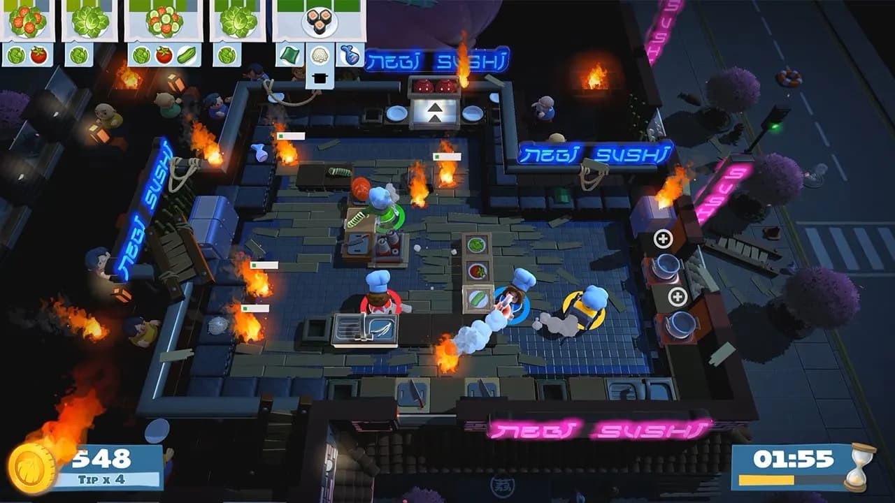 OVERCOOKED! 2 Xbox One & Series X/S — zrzut ekranu 1 z 6