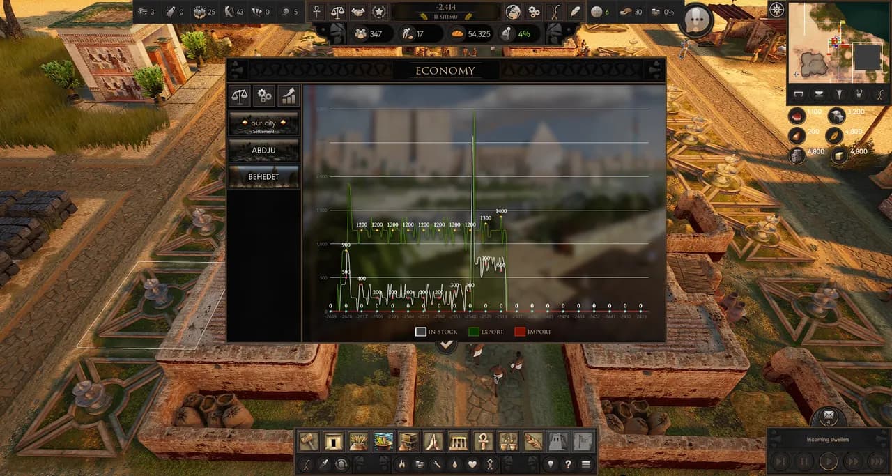 BUILDERS OF EGYPT Steam — zrzut ekranu 4