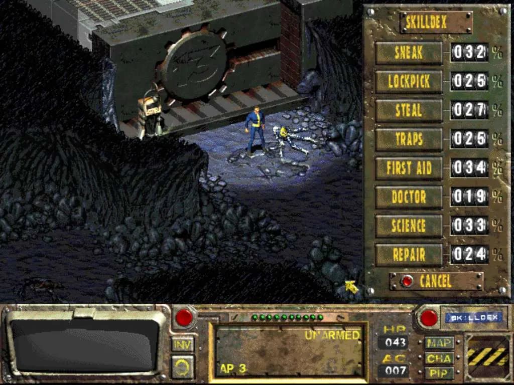 Fallout: A Post Nuclear Role Playing Game STEAM KLUCZ — zrzut ekranu 1 z 6