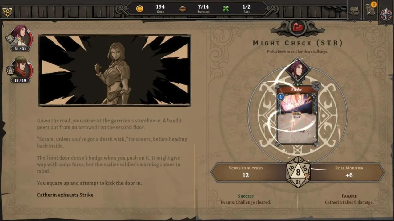 Gordian Quest — zrzut ekranu 5