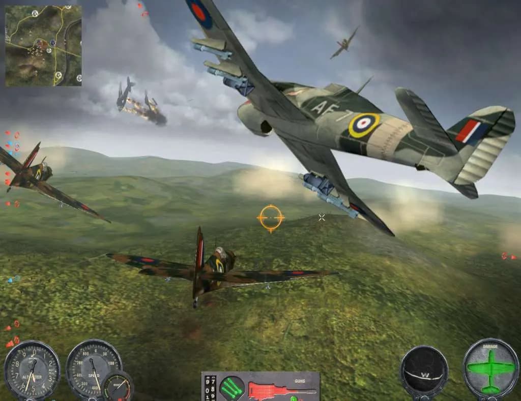 COMBAT WINGS BATTLE OF BRITAIN Steam — zrzut ekranu 4