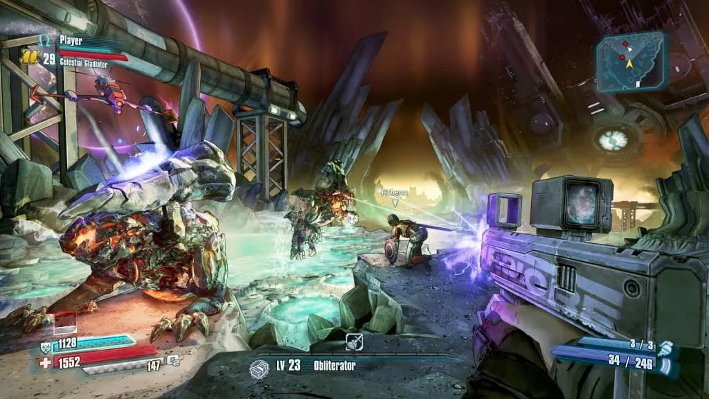 Borderlands: The Pre-Sequel STEAM KLUCZ — zrzut ekranu 1 z 6