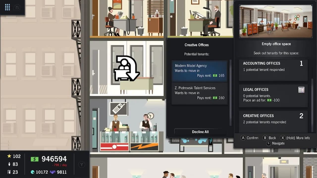 PROJECT HIGHRISE: ARCHITECT'S EDITION Xbox One & Series X/S — zrzut ekranu 3