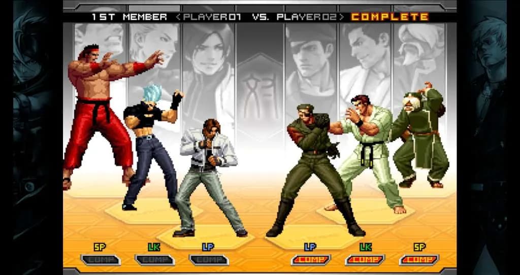 THE KING OF FIGHTERS 2002 UNLIMITED MATCH — zrzut ekranu 2