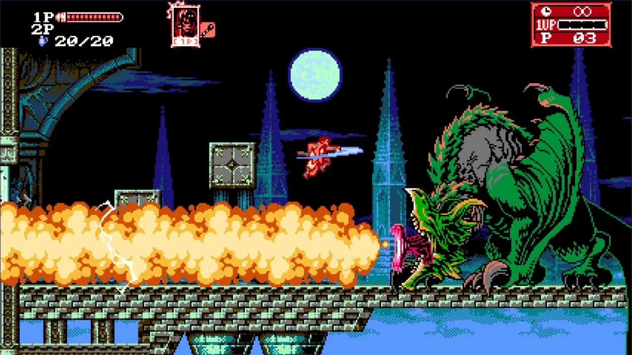 BLOODSTAINED CURSE OF THE MOON 2 Xbox One & Series X/S — zrzut ekranu 1 z 5