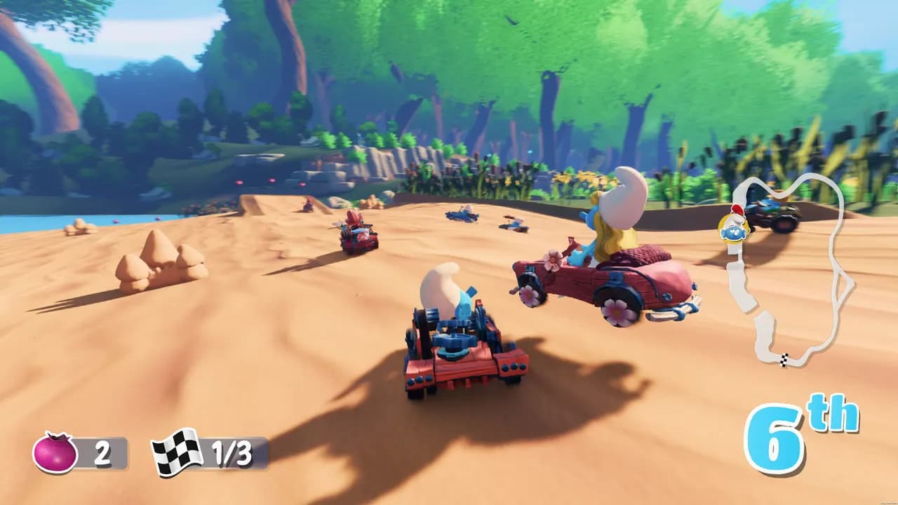 SMURFS KART SMERFY KART Steam — zrzut ekranu 4