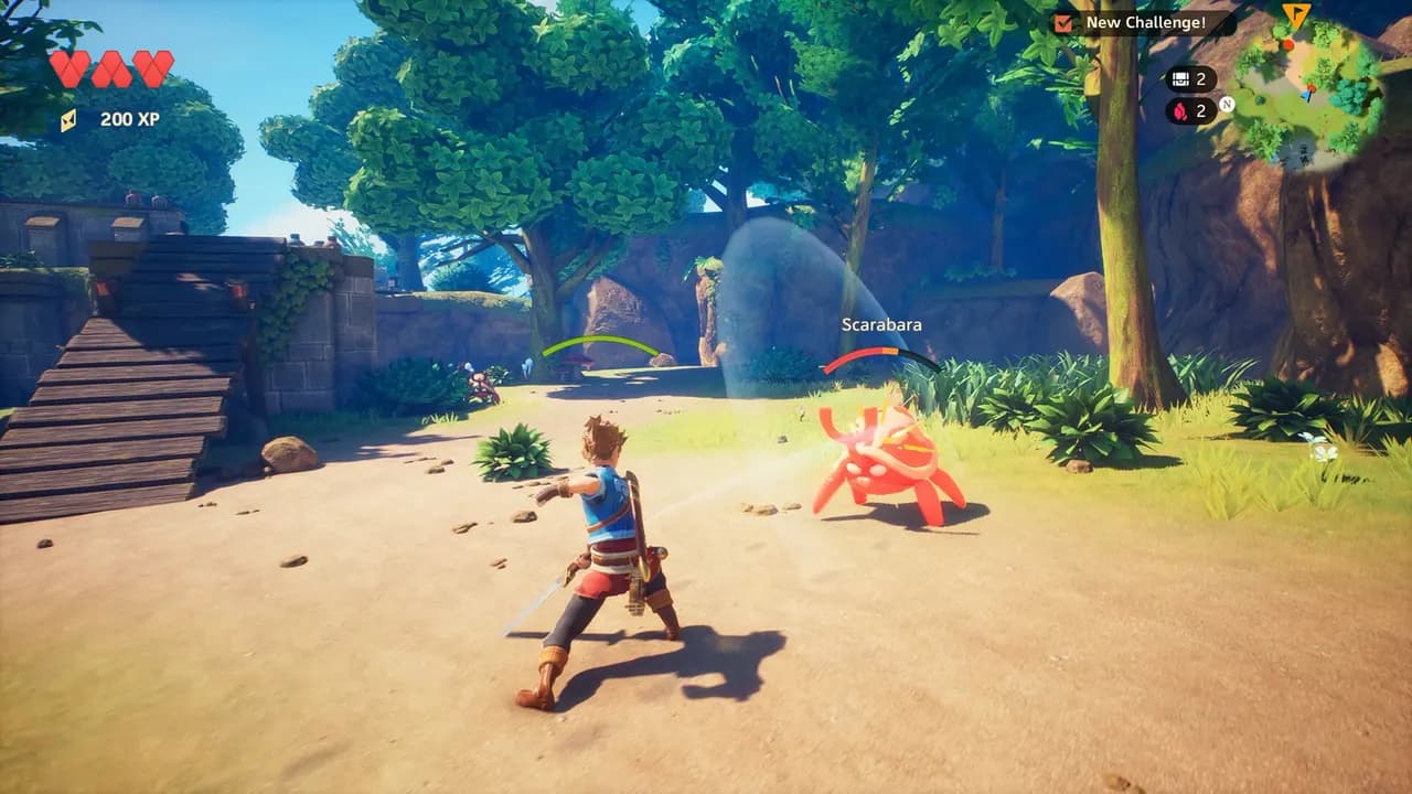 OCEANHORN 2: KNIGHTS OF THE LOST REALM Xbox One & Series X/S — zrzut ekranu 2