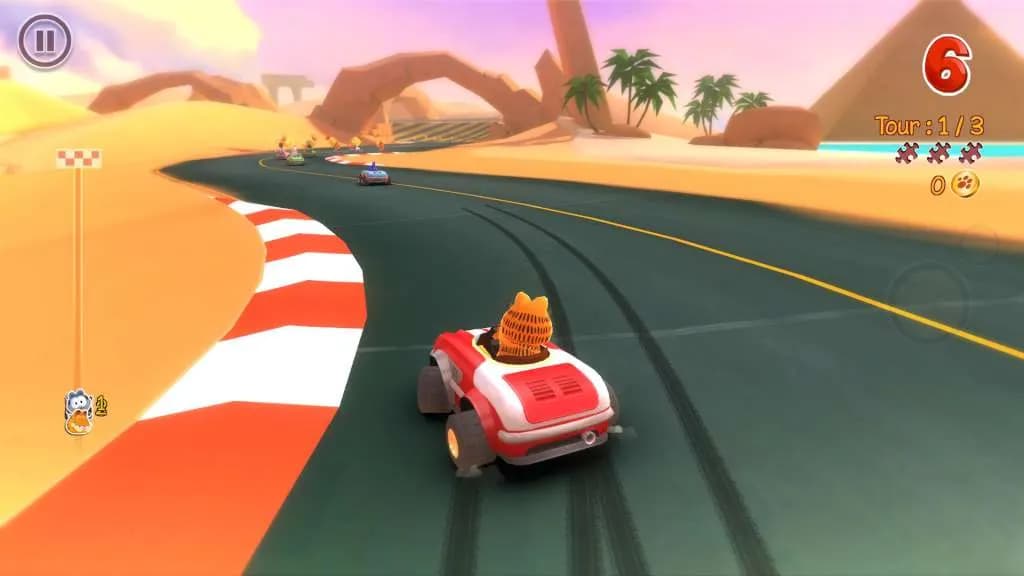 Garfield Kart — zrzut ekranu 2