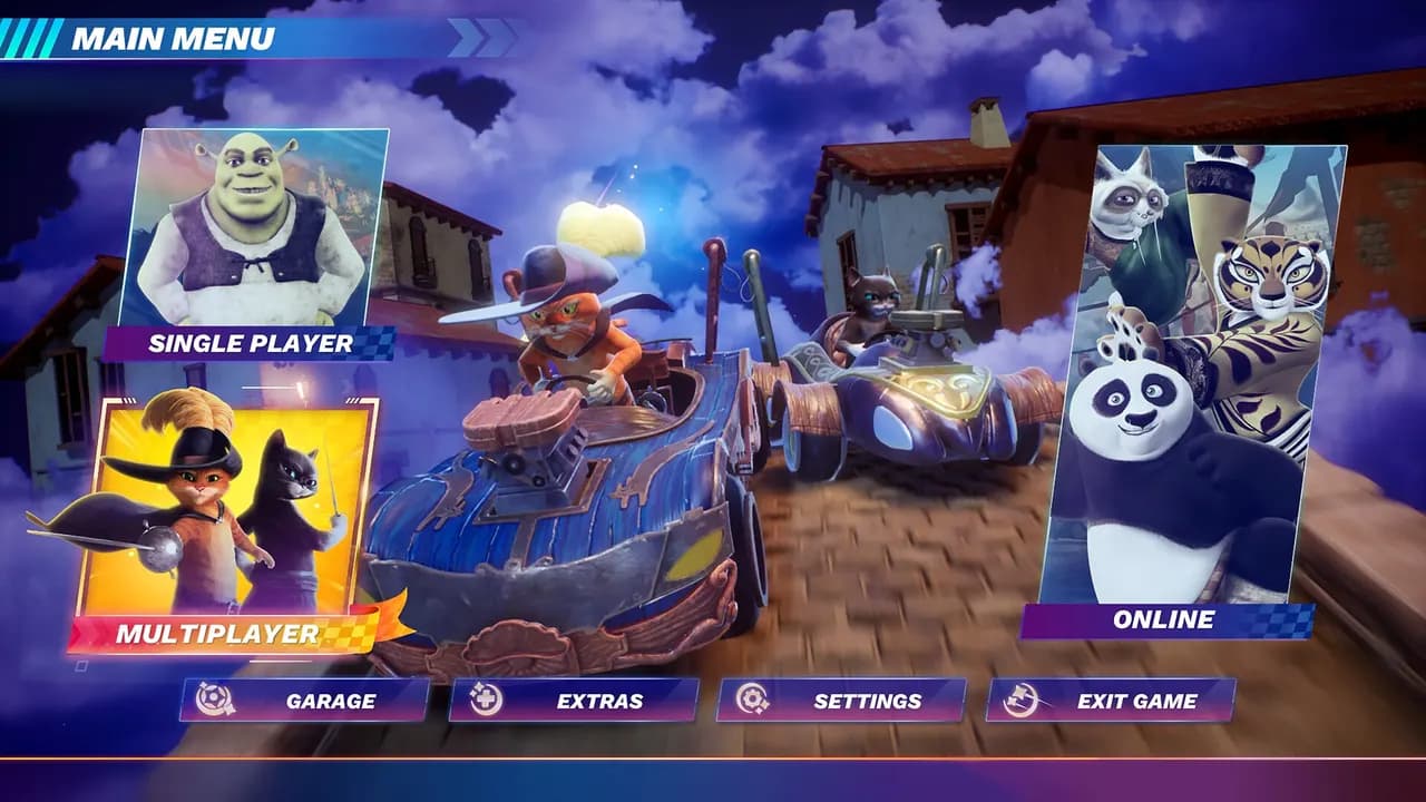 DreamWorks All-Star Kart Racing — zrzut ekranu 5