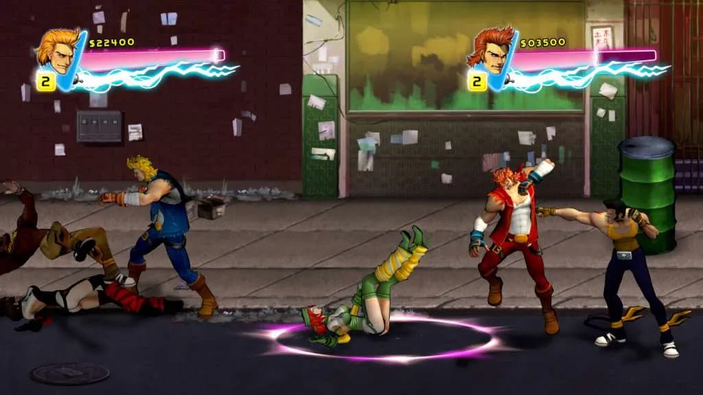 Double Dragon: Neon — zrzut ekranu 2