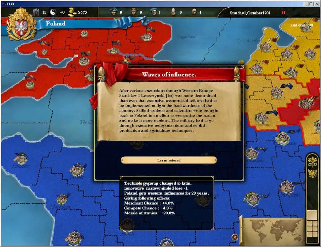 EUROPA UNIVERSALIS III 3 COMPLETE Steam — zrzut ekranu 1 z 6