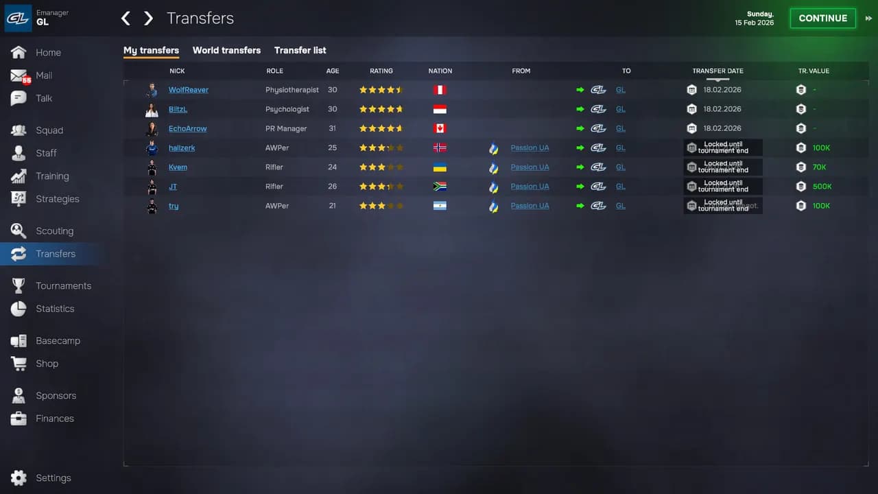 ESPORTS MANAGER 2026 STEAM KLUCZ KOD — zrzut ekranu 5