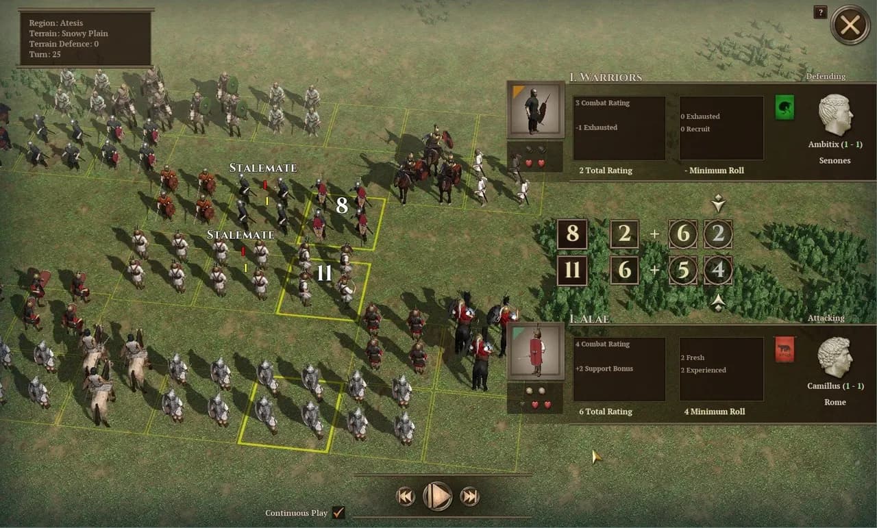 Field of Glory: Empires — zrzut ekranu 1 z 6