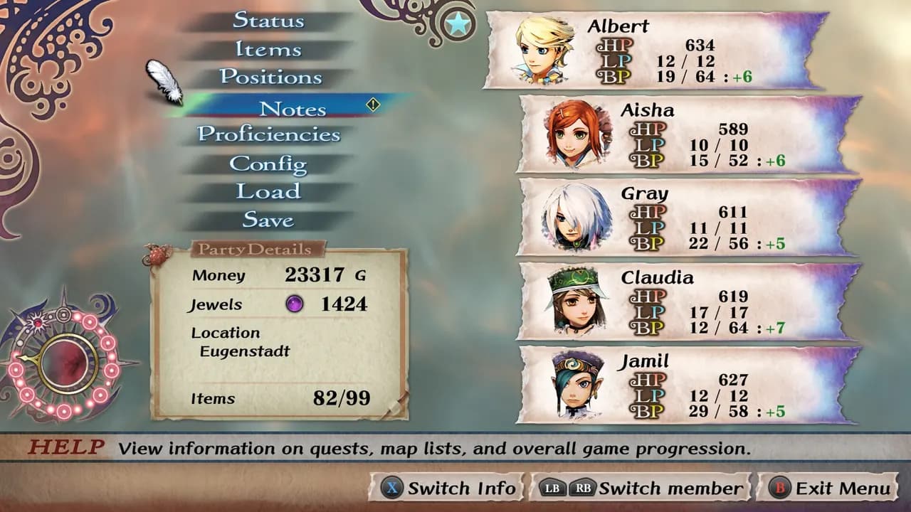 ROMANCING SAGA -MINSTREL SONG- REMASTERED Steam — zrzut ekranu 6