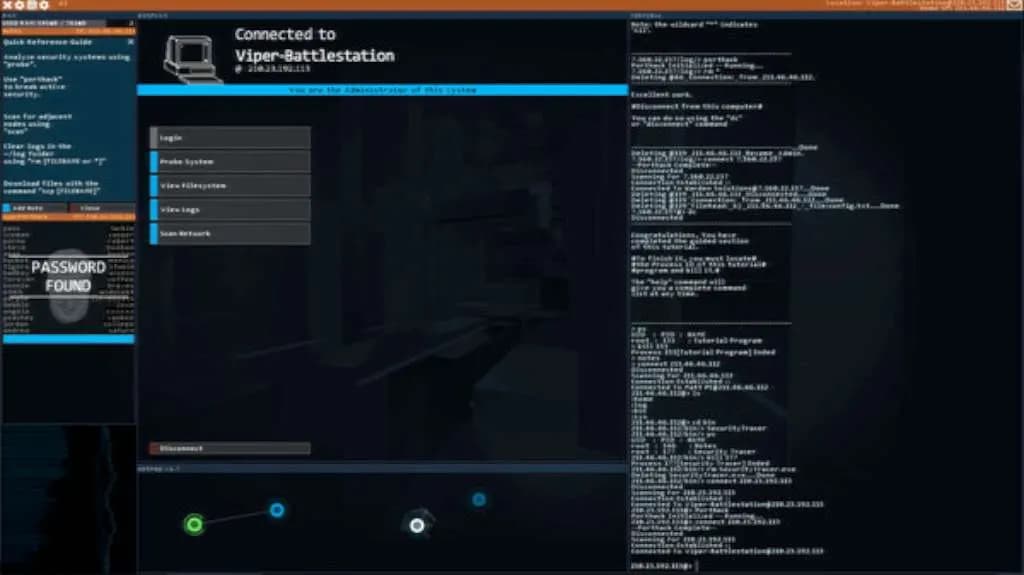 HACKNET Steam — zrzut ekranu 1 z 5