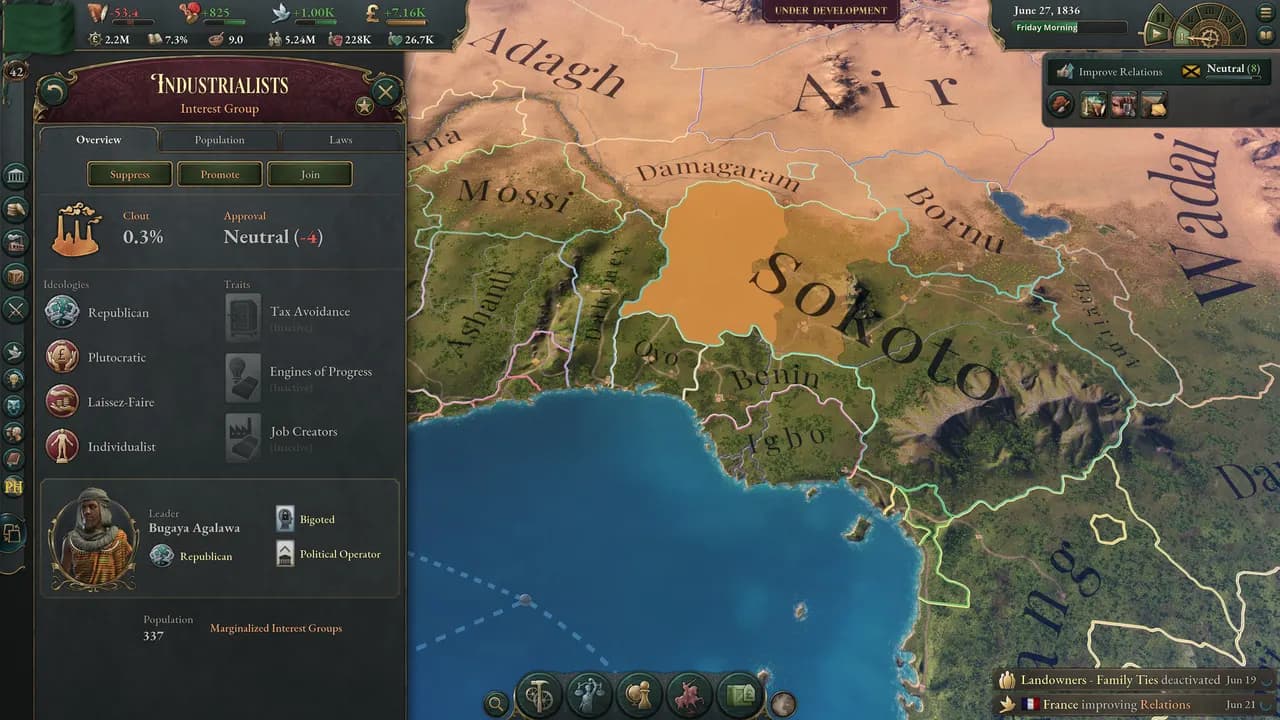 VICTORIA 3 III DAWN OF WONDER Steam — zrzut ekranu 3