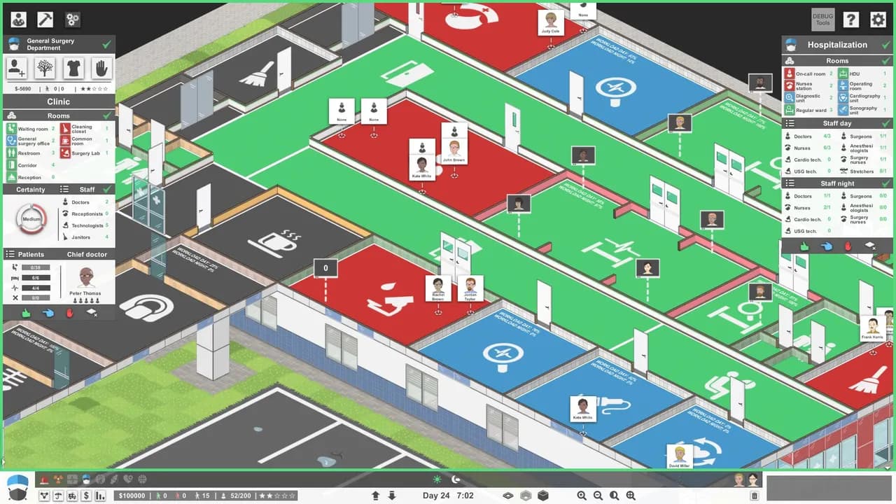 PROJECT HOSPITAL Steam — zrzut ekranu 3