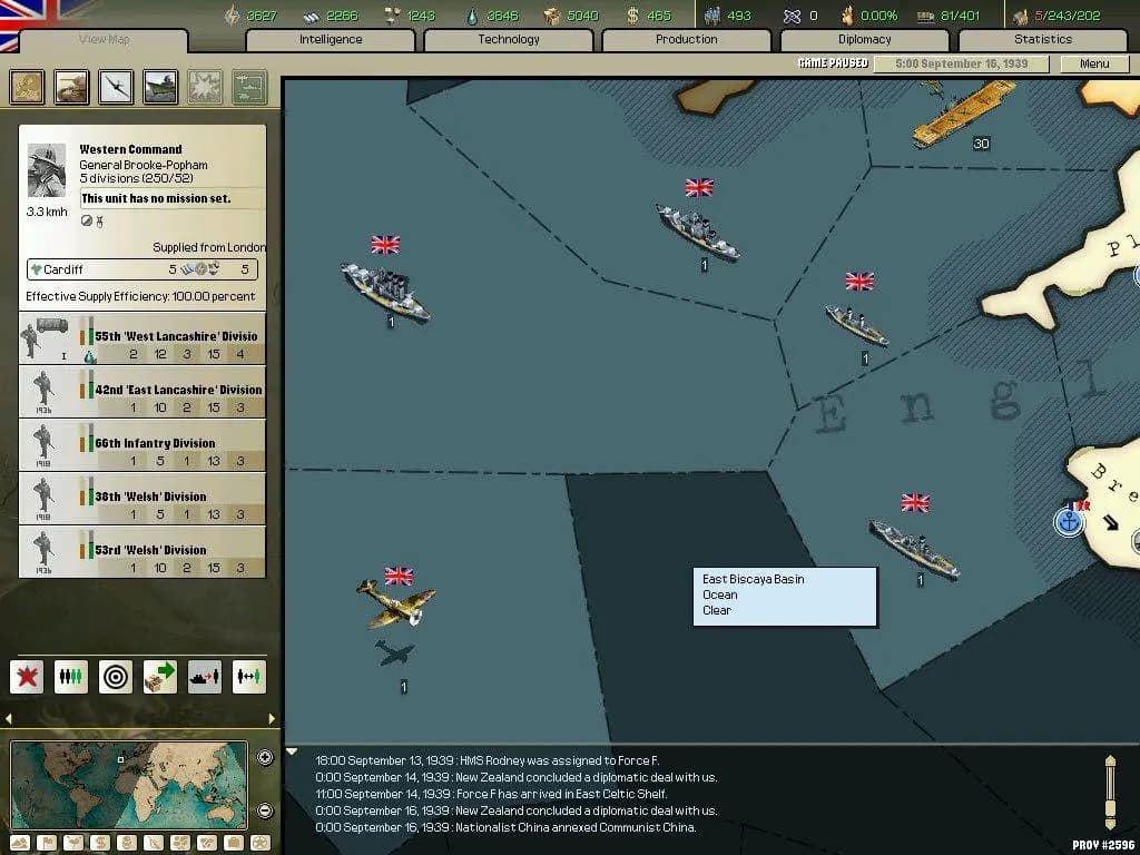 HEARTS OF IRON 2 COMPLETE Steam — zrzut ekranu 6