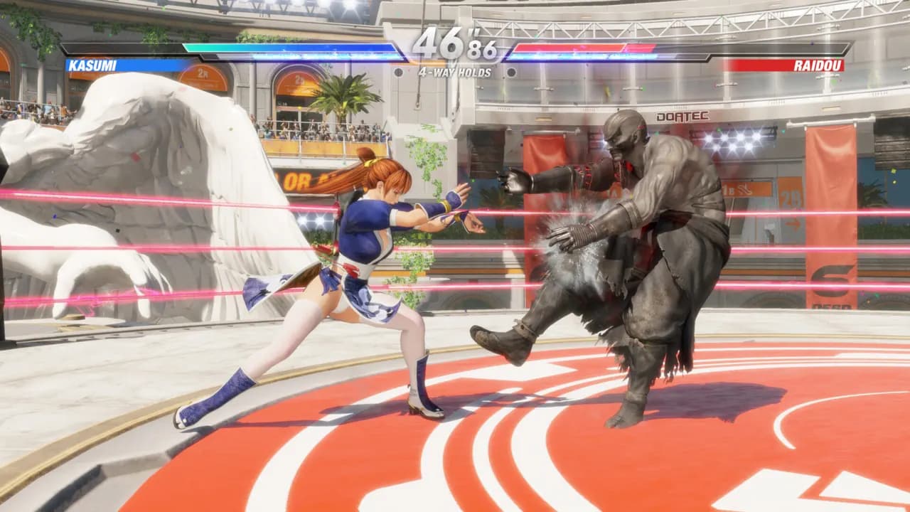 DEAD OR ALIVE 6 Last Round — zrzut ekranu 1 z 6