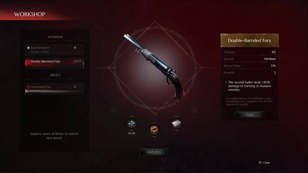 SOULSLINGER ENVOY OF DEATH Steam — zrzut ekranu 1 z 5
