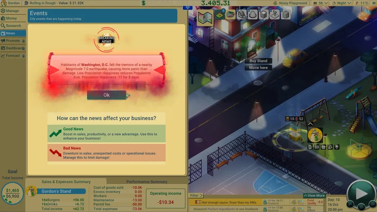 Business Heroes: Street Grub — zrzut ekranu 1 z 6
