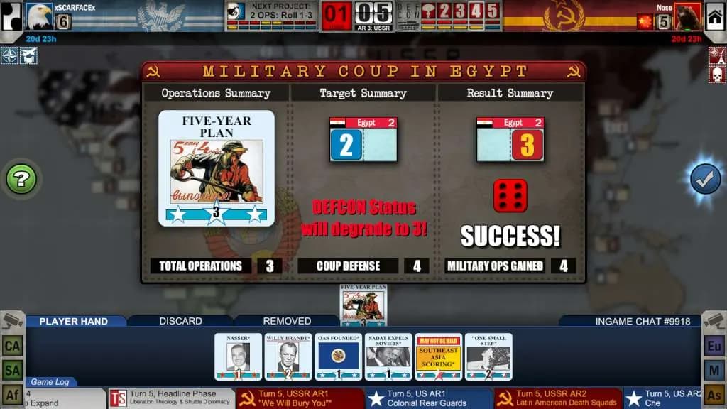 TWILIGHT STRUGGLE Steam — zrzut ekranu 2