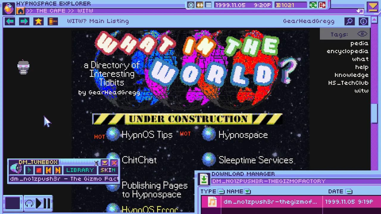 Hypnospace Outlaw STEAM KLUCZ — zrzut ekranu 6