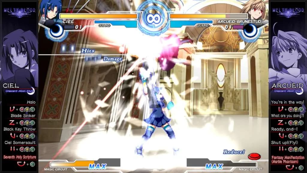 MELTY BLOOD ACTRESS AGAIN CURRENT Steam — zrzut ekranu 1 z 5