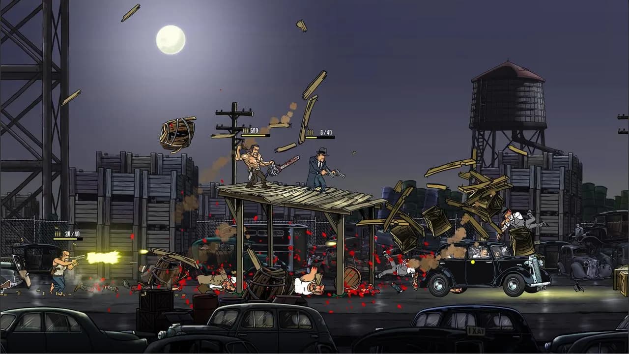GUNS, GORE AND CANNOLI 2 Xbox One & Series X/S — zrzut ekranu 1 z 6