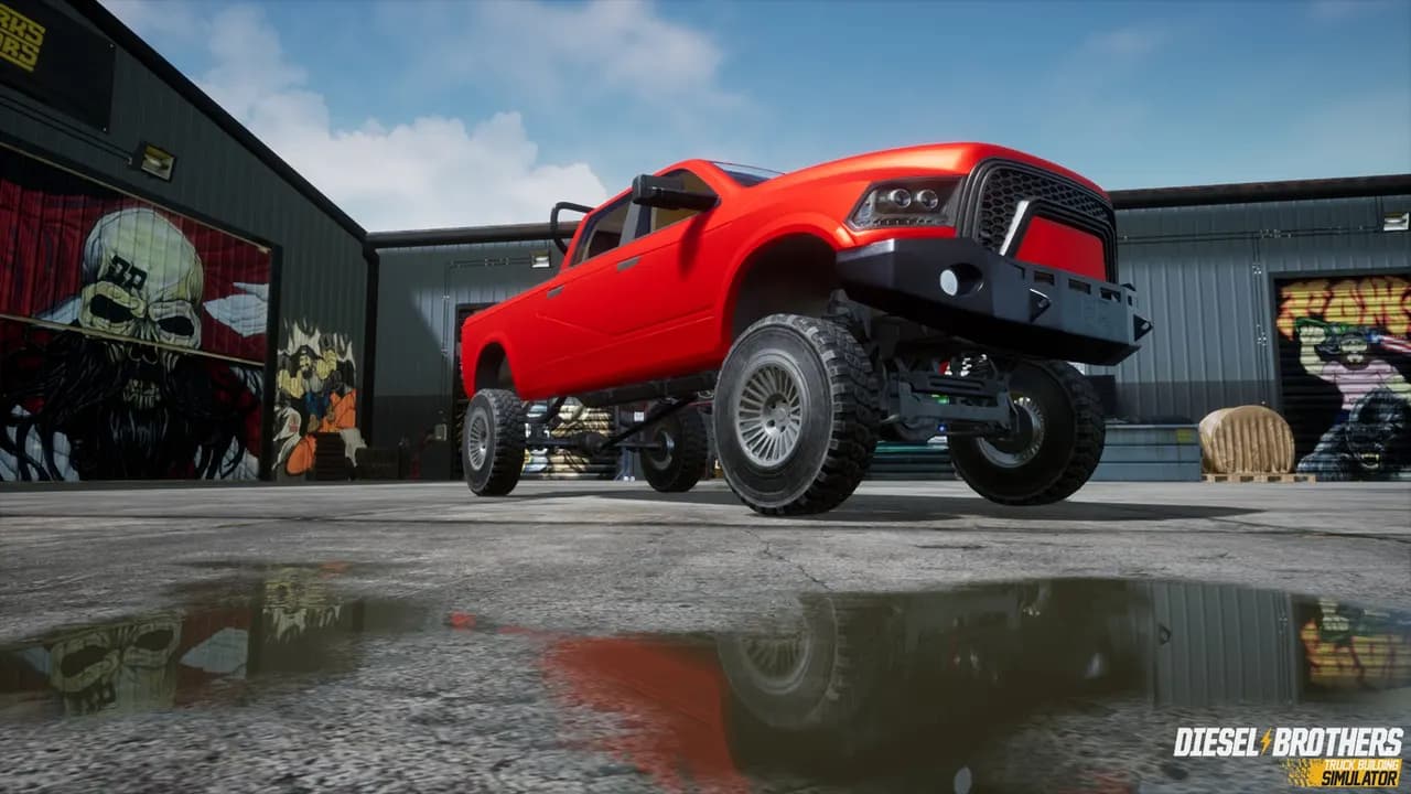 DIESEL BROTHERS TRUCK BUILDING SIMULATOR Steam — zrzut ekranu 4