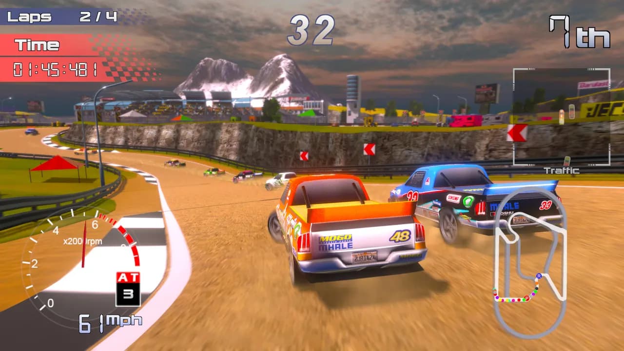 SPEED TRUCK RACING Xbox One & Series X/S — zrzut ekranu 1 z 6