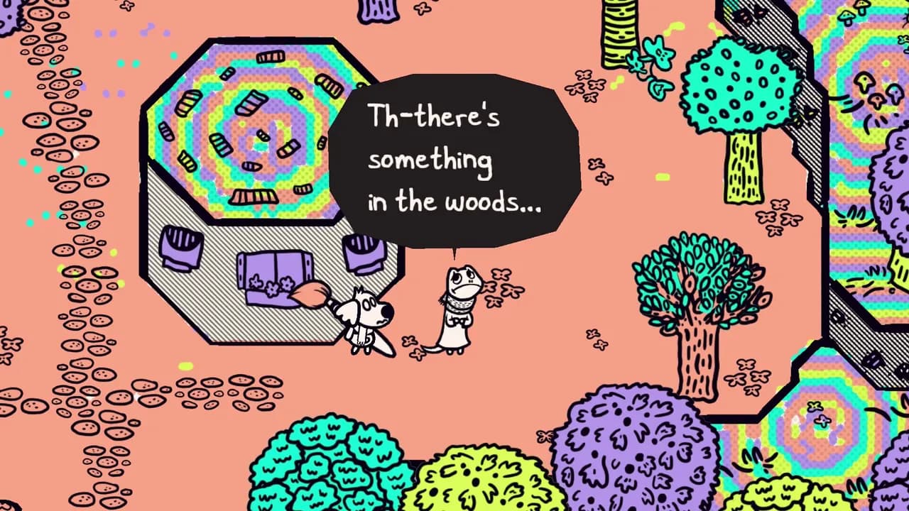 Chicory: A Colorful Tale STEAM KLUCZ — zrzut ekranu 2