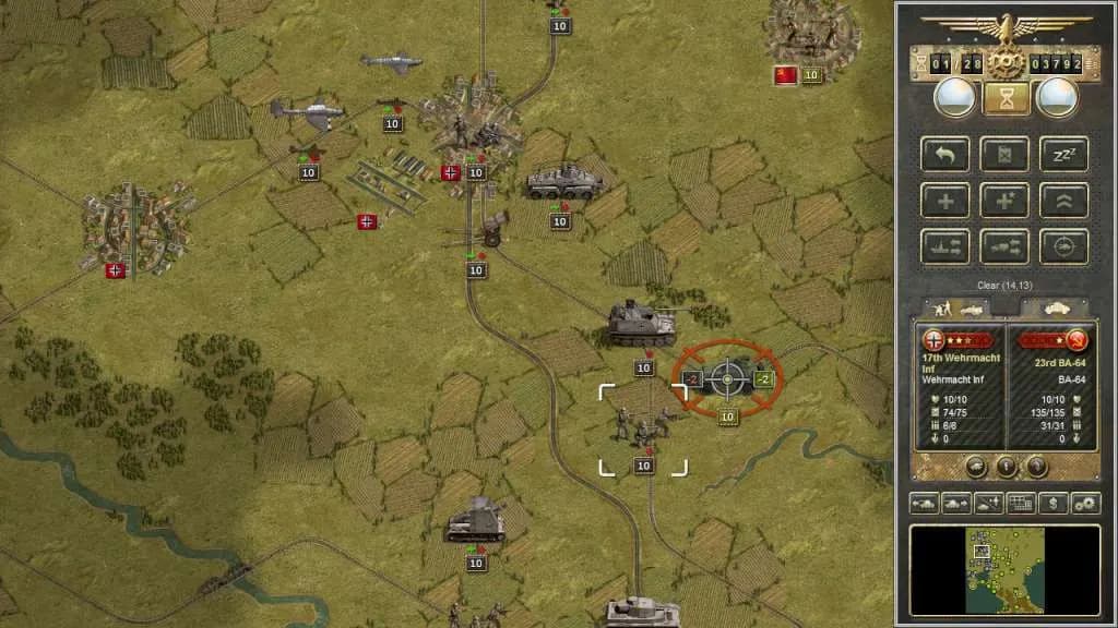 PANZER CORPS Steam — zrzut ekranu 2