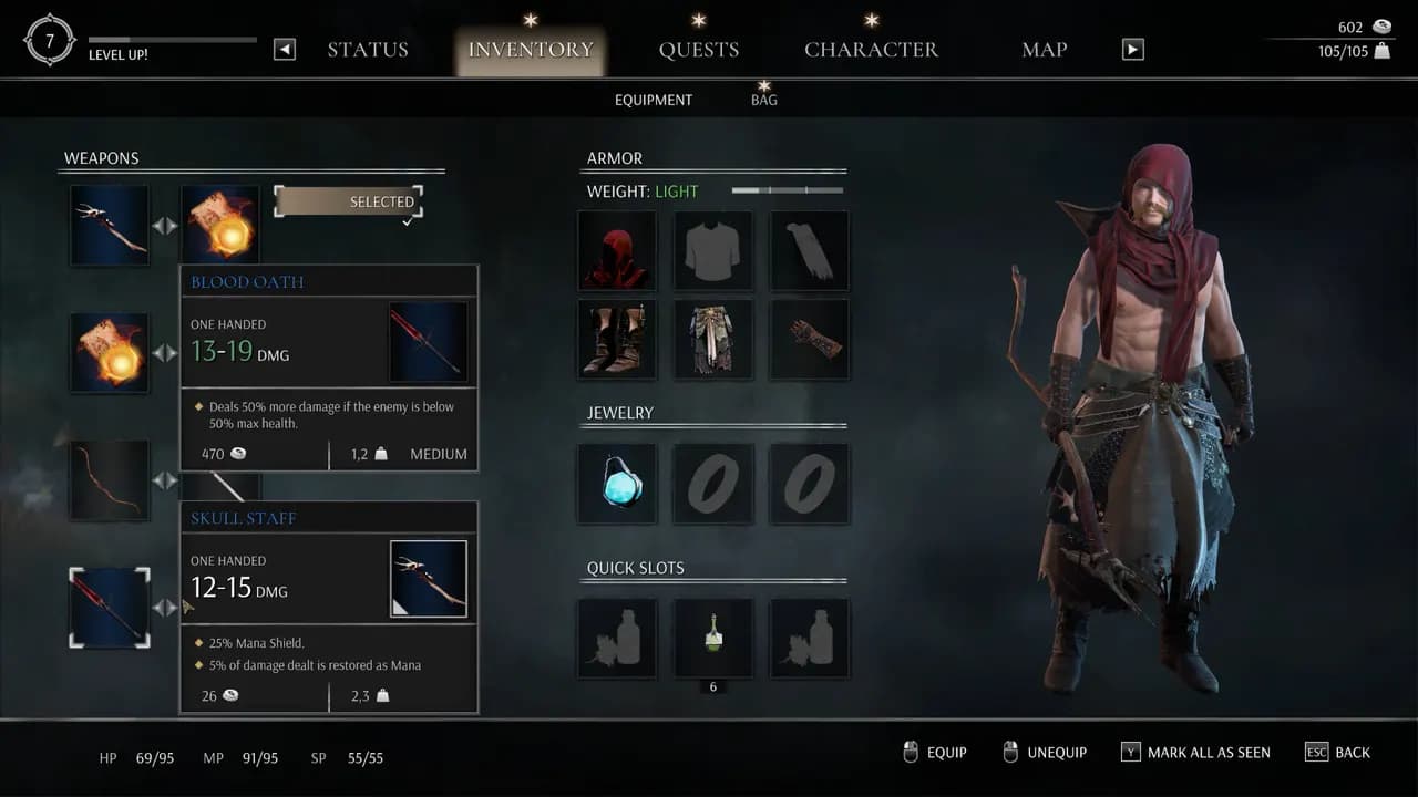 TAINTED GRAIL: THE FALL OF AVALON Xbox Series X/S — zrzut ekranu 1 z 6