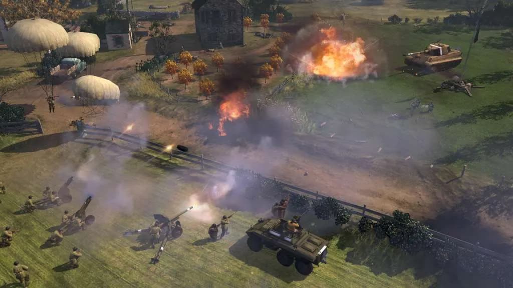 COMPANY OF HEROES 2 THE WESTERN FRONT ARMIES Steam — zrzut ekranu 1 z 6
