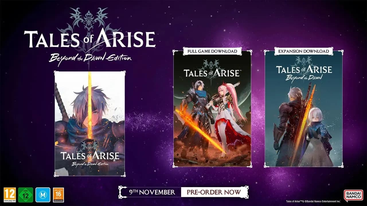 TALES OF ARISE BEYOND THE DAWN EDITION Steam — zrzut ekranu 1 z 6