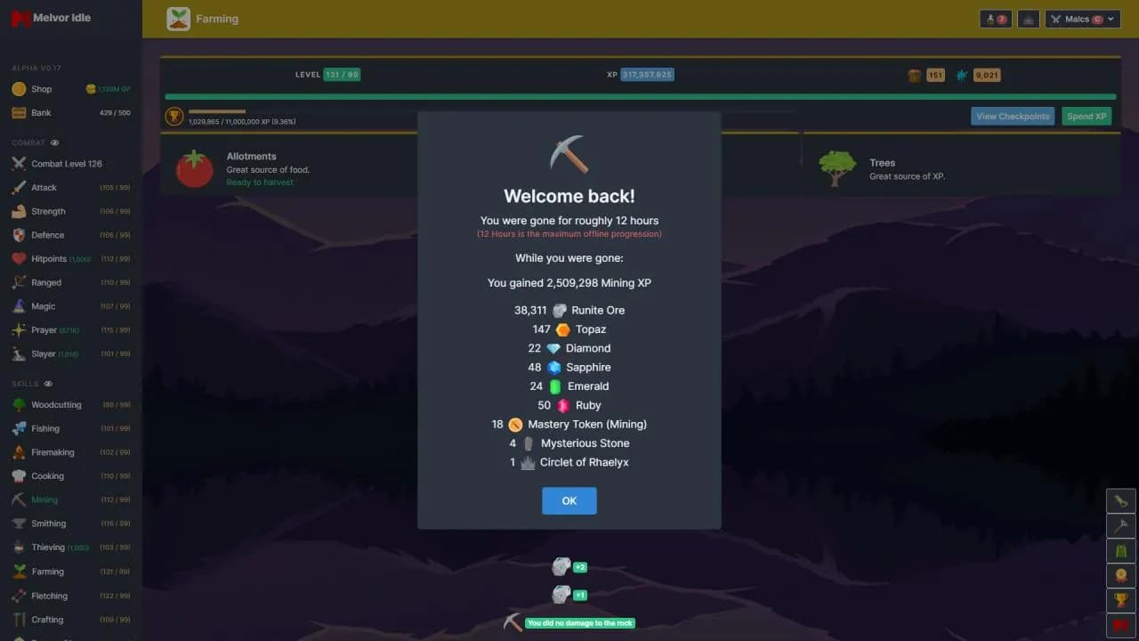 MELVOR IDLE Steam — zrzut ekranu 2