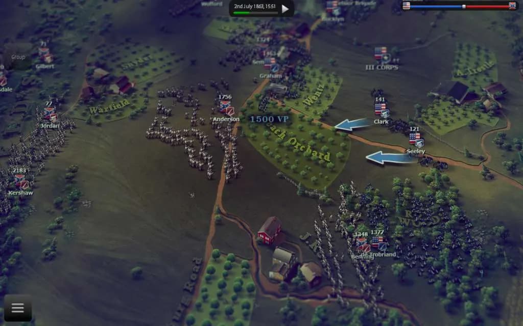 ULTIMATE GENERAL GETTYSBURG Xbox One & Series X/S — zrzut ekranu 2