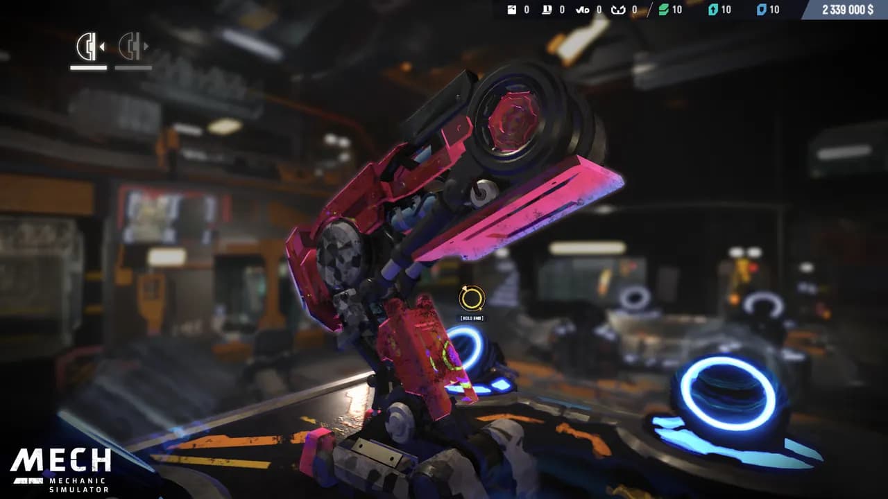 Mech Mechanic Simulator — zrzut ekranu 5