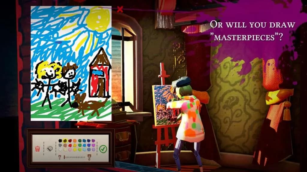 PASSPARTOUT THE STARVING ARTIST Steam — zrzut ekranu 1 z 5