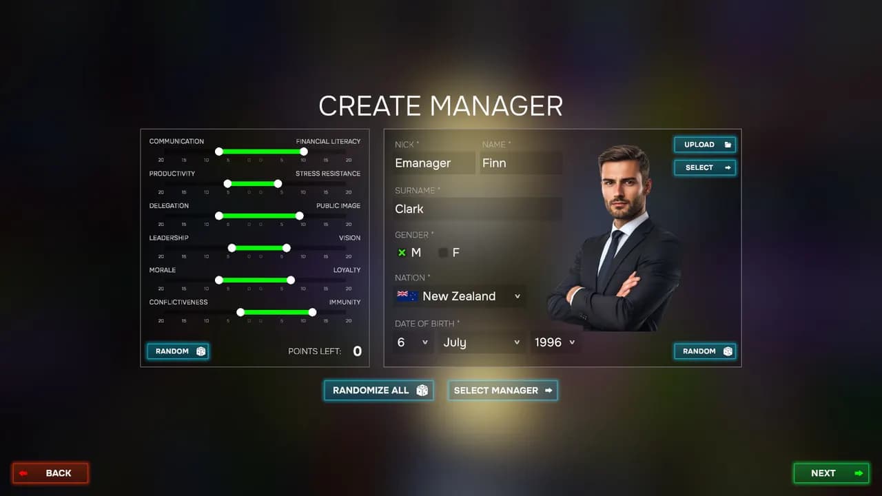 ESPORTS MANAGER 2026 STEAM KLUCZ KOD — zrzut ekranu 1 z 6