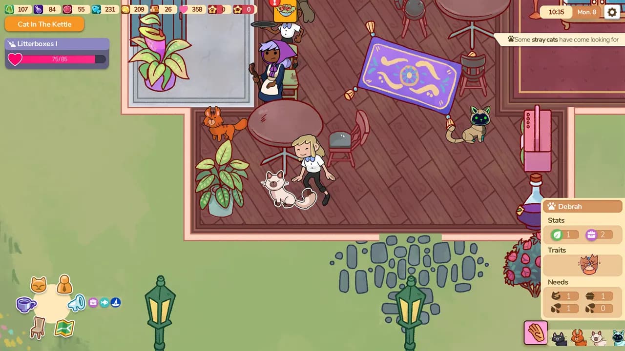 CAT CAFE MANAGER Steam — zrzut ekranu 3