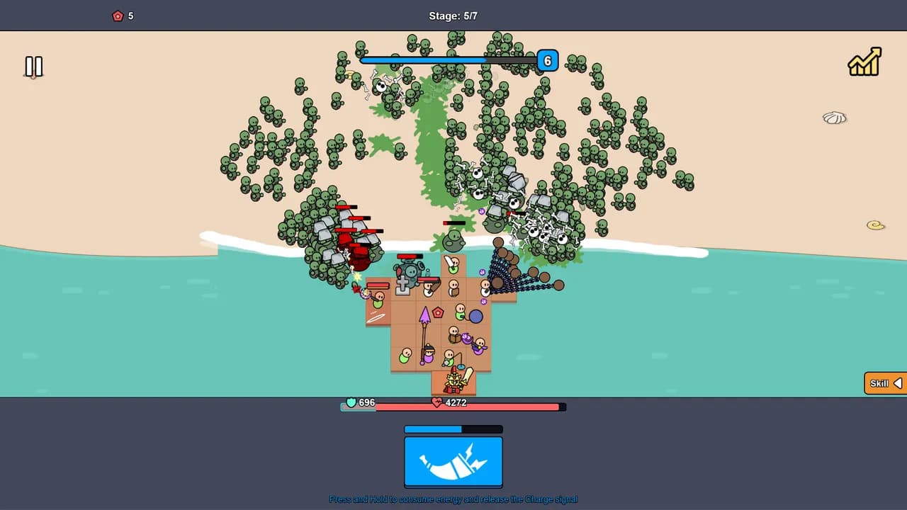 Beach Defense: Zombie Invasion — zrzut ekranu 5
