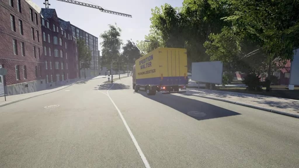 ON THE ROAD: THE TRUCK SIMULATOR Xbox One & Series X/S — zrzut ekranu 4