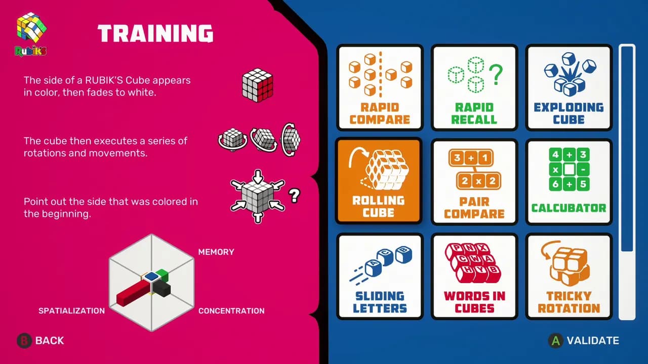 PROFESSOR RUBIK'S BRAIN FITNESS Xbox One & Series X/S — zrzut ekranu 5